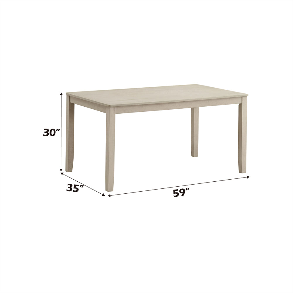 Ferris Antique Gray Dining Table - Ornate Home