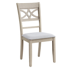 Ferris Antique Gray Side Chair (Set of 2) - Ornate Home