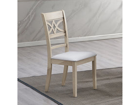 Ferris Antique Gray Side Chair (Set of 2) - Ornate Home