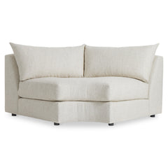 Ferris Beige Wedge Without Pillows - Ornate Home