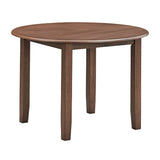 Ferris Brown Round Dining Table - Ornate Home