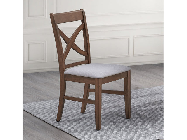 Ferris Brown Side Chair (Set of 2) - Ornate Home