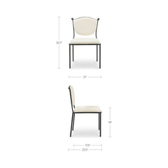 Ferris Cream Dining Chair - Ornate Home