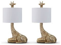 Ferrison Gold 2-Piece Lamp Set - Ornate Home