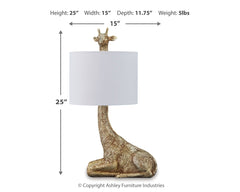 Ferrison Gold 2-Piece Lamp Set - Ornate Home