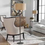 Ferro Bronze/Brown Cast Iron Floor Lamp - Ornate Home
