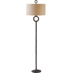 Ferro Bronze/Brown Cast Iron Floor Lamp - Ornate Home
