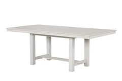 Ferrone Rustic White Oak 7 Piece Dining Set - Ornate Home
