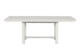 Ferrone Rustic White Oak Dining Table - Ornate Home