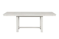 Ferrone Rustic White Oak Dining Table - Ornate Home