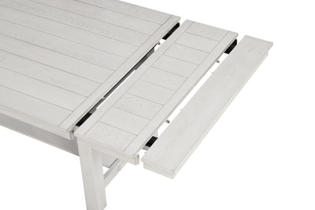 Ferrone Rustic White Oak Dining Table - Ornate Home