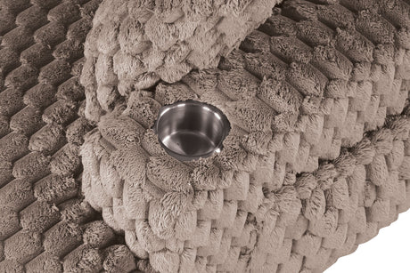 Ferryhill Light Brown 2-Arm Chaise - Ornate Home