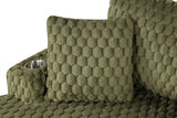 Ferryhill Olive Green 2-Arm Chaise - Ornate Home