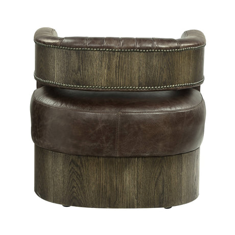 Feyre Espresso Accent Chair - Ornate Home