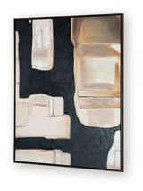 Feyville Black/Brown/Cream Wall Art (Online Special Price) - Ornate Home