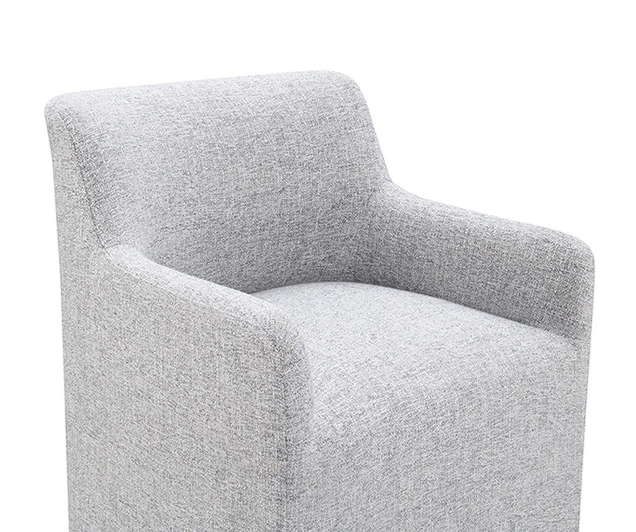 Fico Feather Gray Arm Chair - Ornate Home