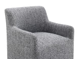 Fico Pewter Gray Arm Chair - Ornate Home