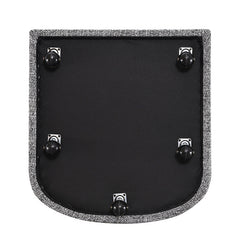 Fico Pewter Gray Arm Chair - Ornate Home