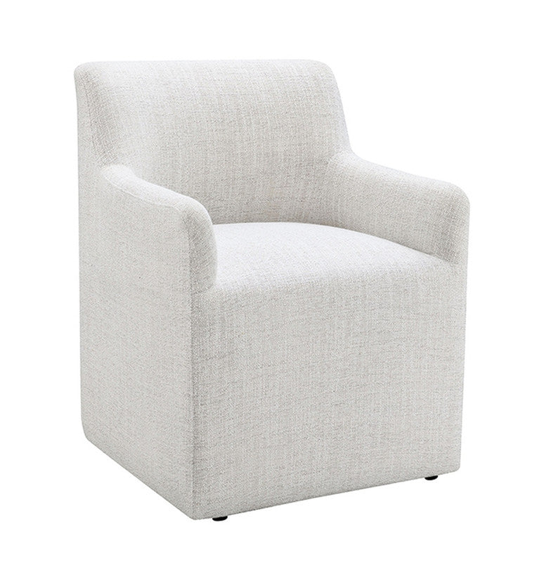 Fico Pristine White Arm Chair - Ornate Home