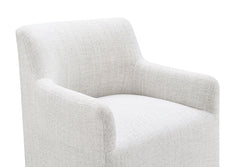 Fico Pristine White Arm Chair - Ornate Home