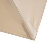 Fida Beige Square Umbrella (Base) - Ornate Home