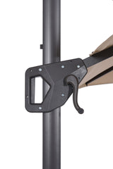 Fida Beige Square Umbrella (Base) - Ornate Home