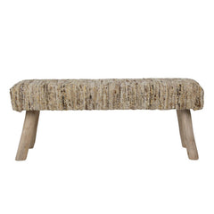 Fidel Natural Bench - Ornate Home