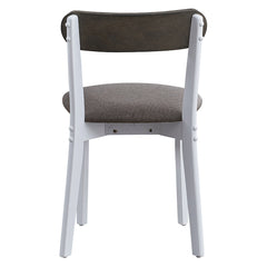 Fidelity White & Gray 5Pc Pack Dining Set - Ornate Home