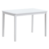 Fidelity White & Gray 5Pc Pack Dining Set - Ornate Home