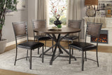 Fideo Brown Round Dining Table - Ornate Home