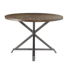 Fideo Brown Round Dining Table - Ornate Home