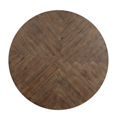 Fideo Brown Round Dining Table - Ornate Home
