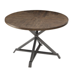 Fideo Burnished 5-piece Dinig Table Set - Ornate Home