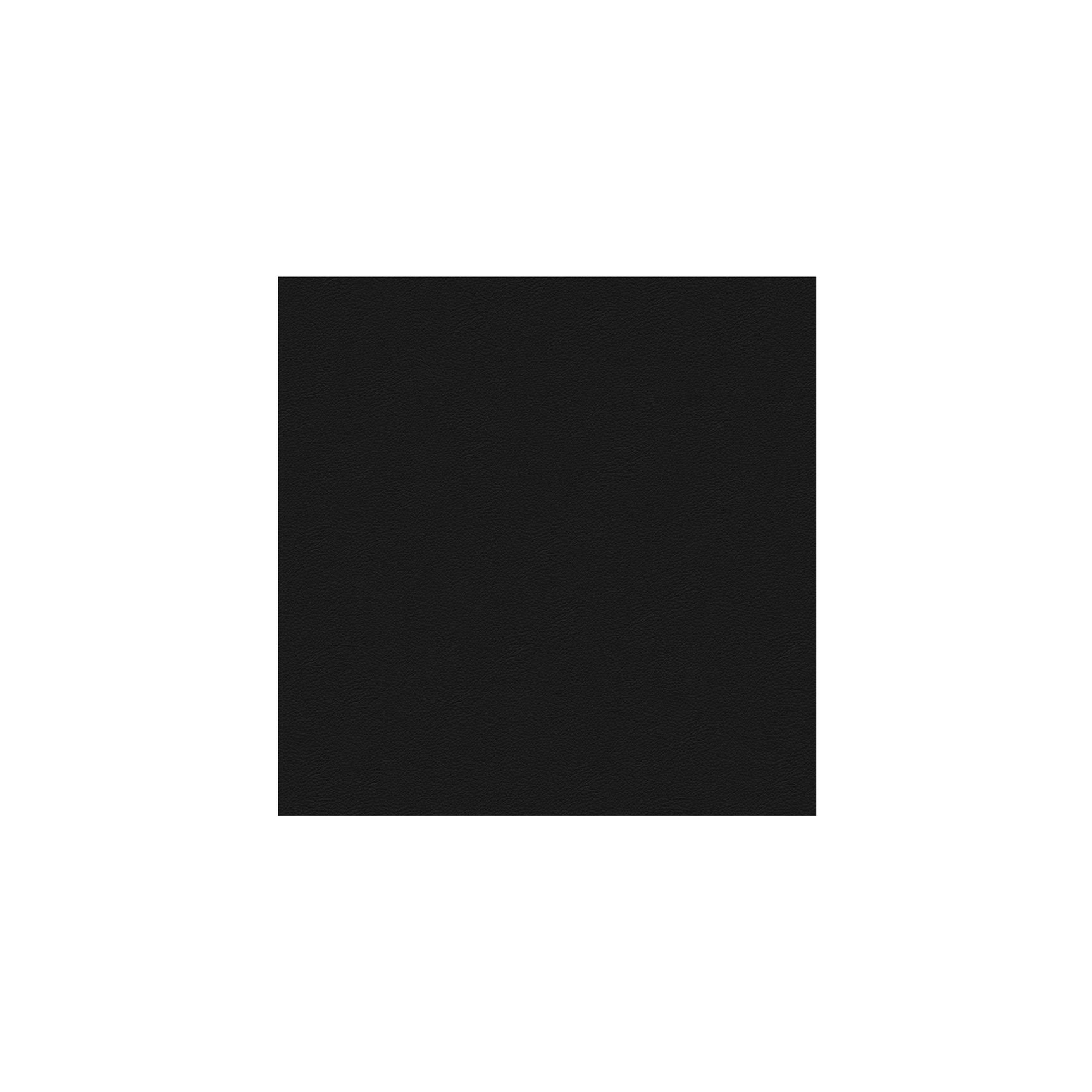 Fielder Black Leather Sofa - Ornate Home