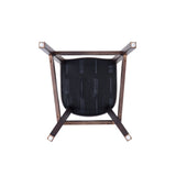 Fifth Avenue Faux Leather Barstool in Pebble Grey - Ornate Home