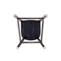 Fifth Avenue Faux Leather Barstool in Pebble Grey (set of 3) - Ornate Home