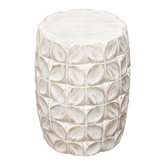 Fig White Accent Table - Ornate Home