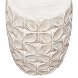 Fig White Accent Table - Ornate Home