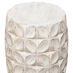 Fig White Accent Table - Ornate Home