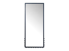 Figaro Black Floor Mirror - Ornate Home