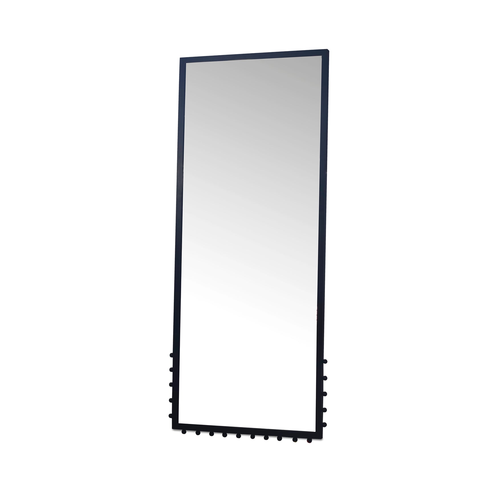 Figaro Black Floor Mirror - Ornate Home
