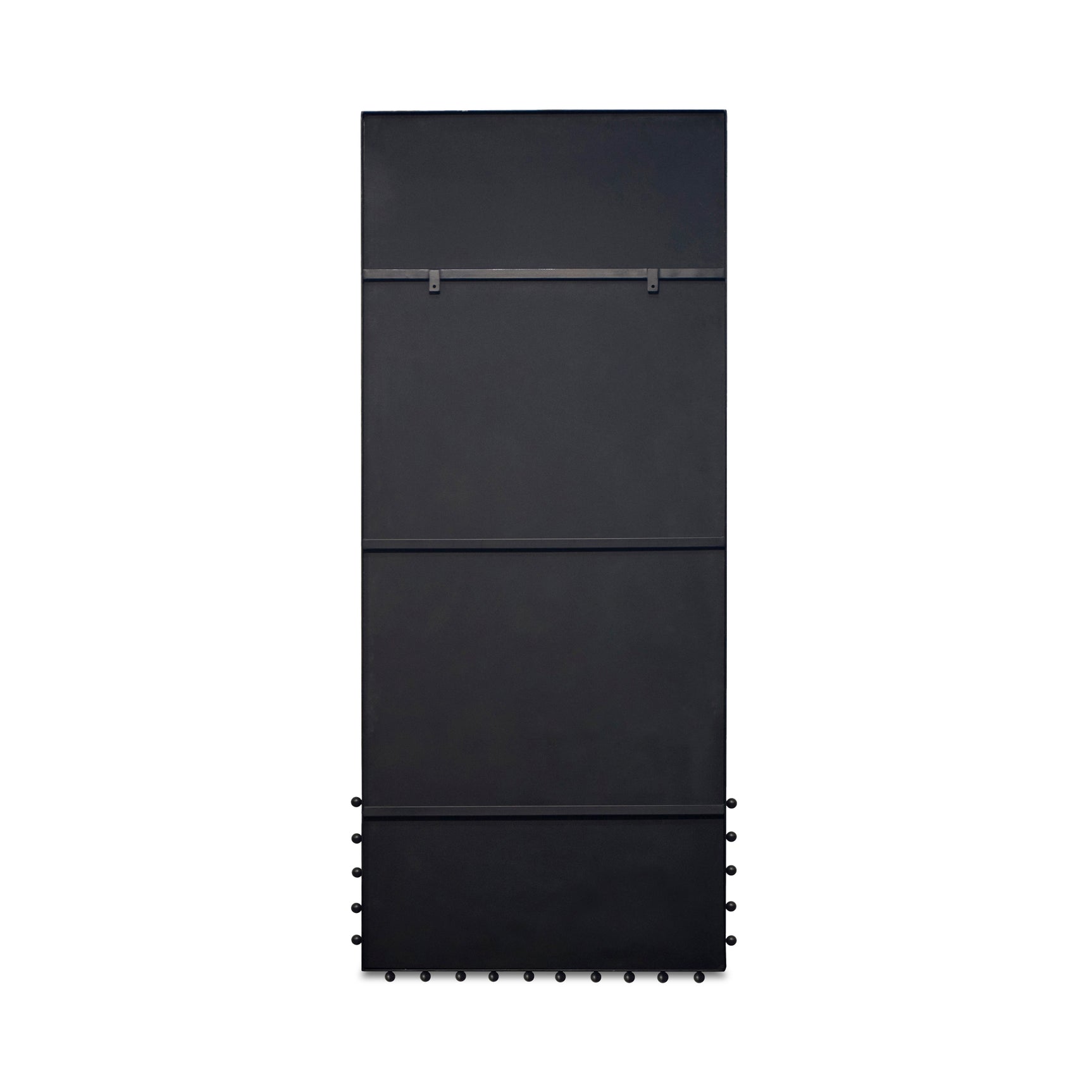 Figaro Black Floor Mirror - Ornate Home