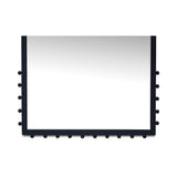 Figaro Black Floor Mirror - Ornate Home