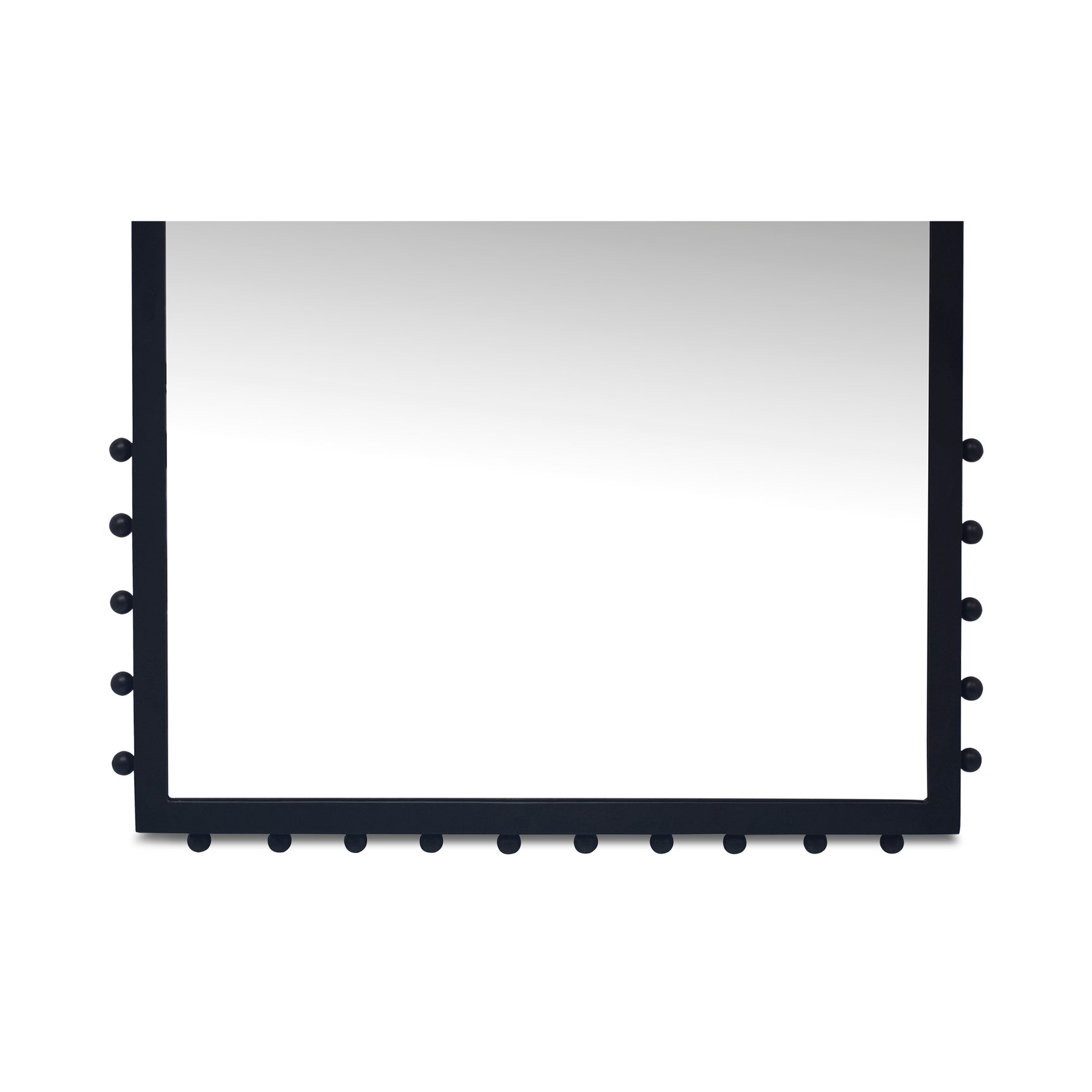 Figaro Black Floor Mirror - Ornate Home