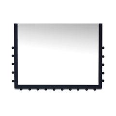 Figaro Black Floor Mirror - Ornate Home