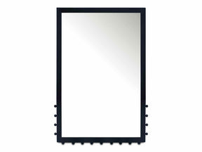 Figaro Black Wall Mirror - Ornate Home