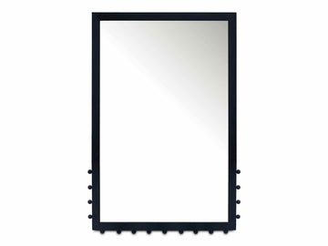 Figaro Black Wall Mirror - Ornate Home