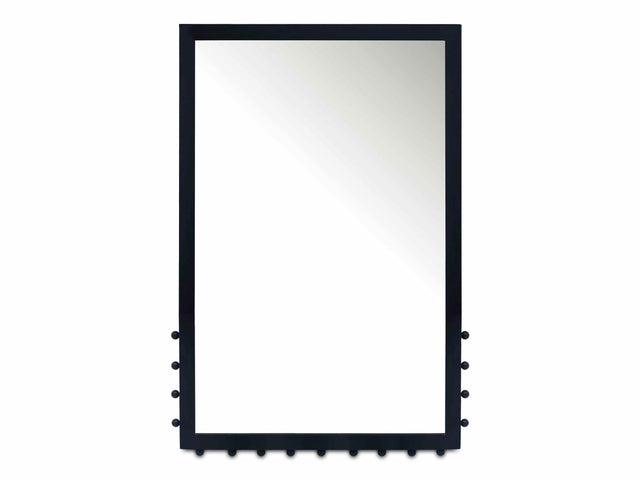 Figaro Black Wall Mirror - Ornate Home