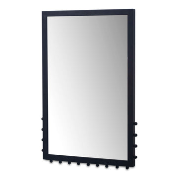 Figaro Black Wall Mirror - Ornate Home