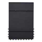 Figaro Black Wall Mirror - Ornate Home